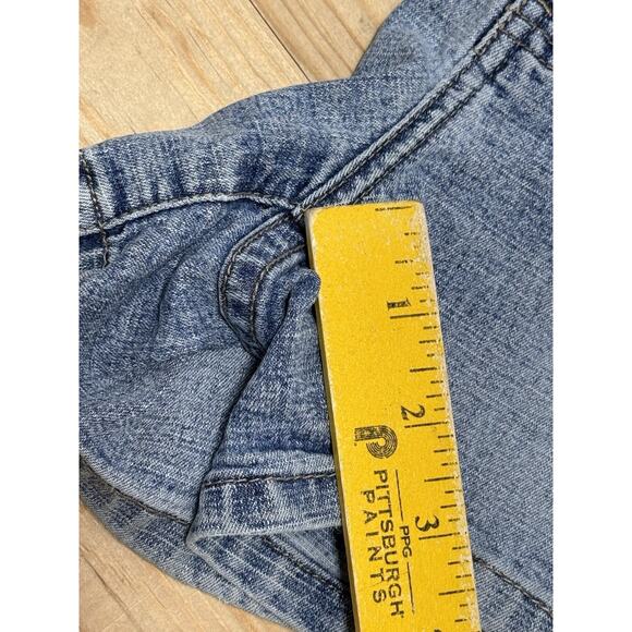 Bubble Gum USA Short Shorts Denim Blue Jean Shorts Juniors Size 7/8 - Picture 10 of 12